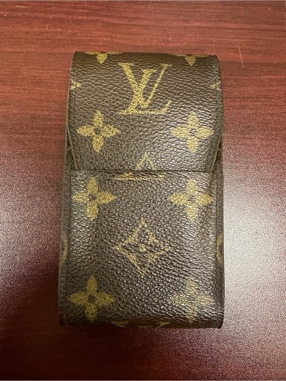 LOUIS VUITTON Cigarette Case Monogram CT0073 Authentic Preloved